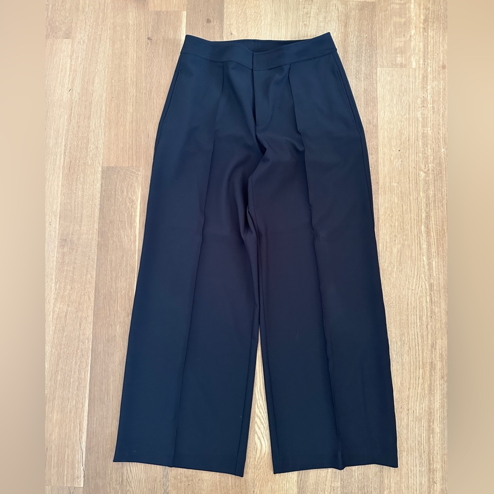 Elie Tahari wide leg dress pants, black, size 12